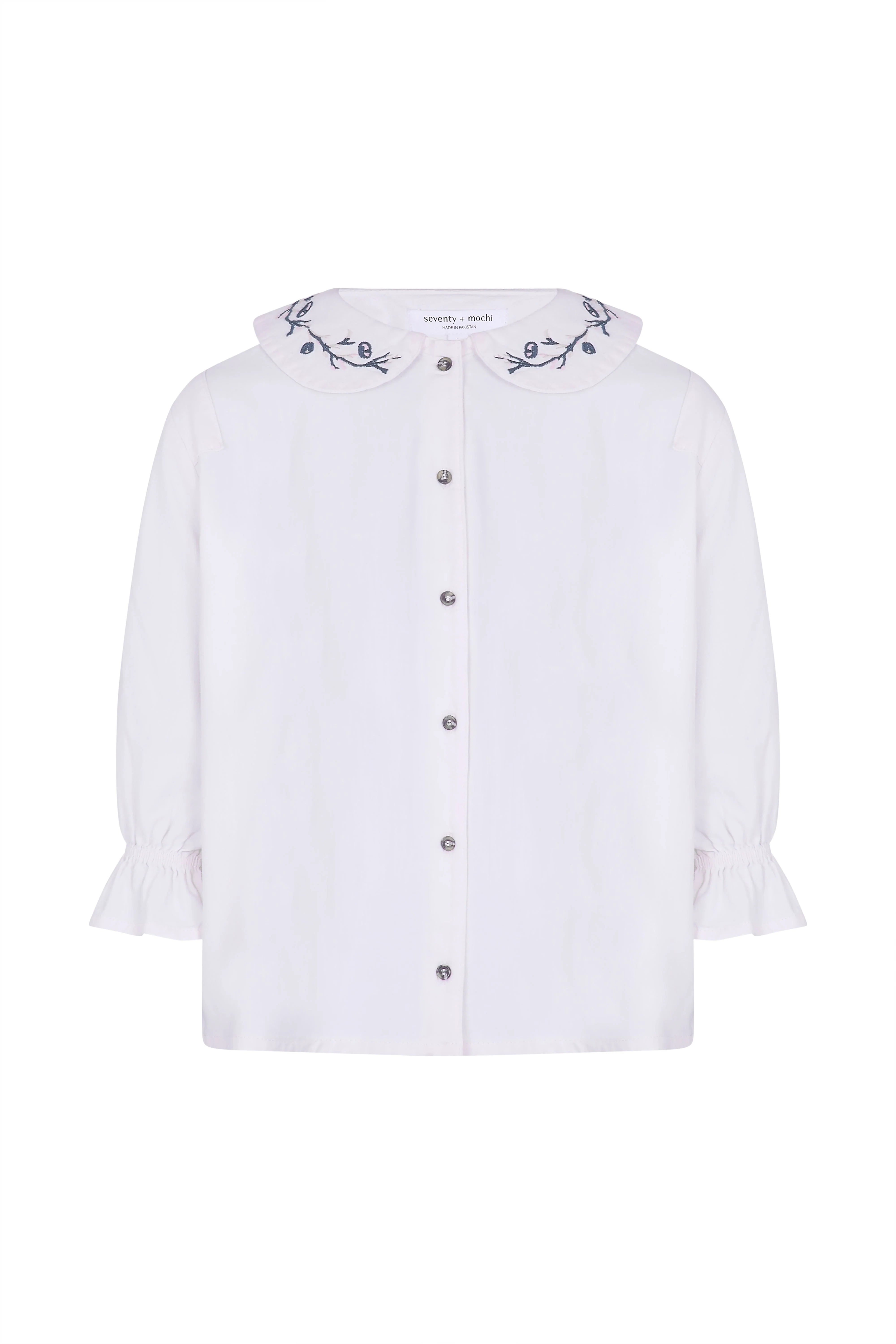 Bella Blouse in White 2